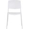 Isl Furnishings Zuho Modern Indoor Outdoor Chair 2, Zuho II - White, PR CH60DC-2PK-PP08 - alternate 2